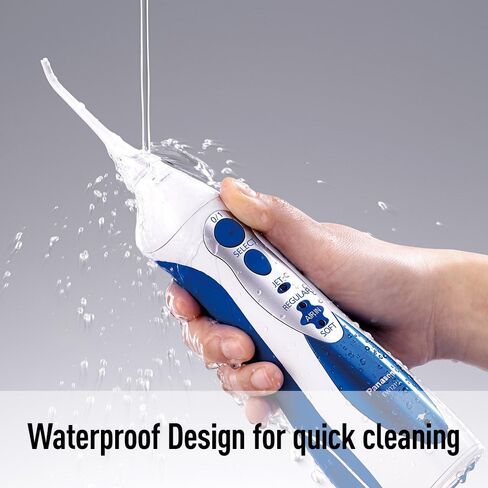 Panasonic Cordless Water Flosser, 3 Speed Pressure Settings Oral Irrigator, Washable, Rechargeable Portable For Travel And Home - EW2A in Saudi Arabia
