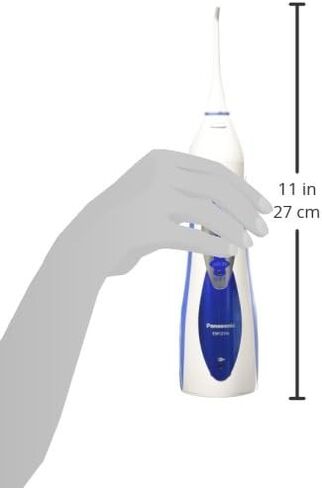 Panasonic Cordless Water Flosser, 3 Speed Pressure Settings Oral Irrigator, Washable, Rechargeable Portable For Travel And Home - EW2A in Saudi Arabia