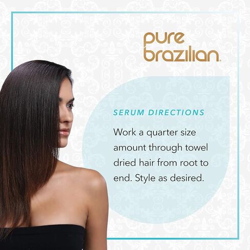 PURE BRAZILIAN - 4 Piece Essential Travel Size Kit: Anti-Frizz Shampoo, Conditioner, Serum & Masque in Saudi Arabia