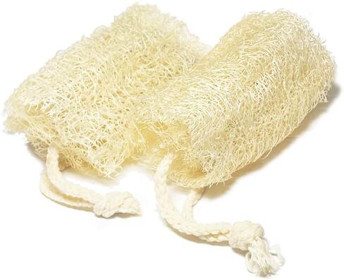 ليفة استحمام طبيعية من قطعتين لتنظيف الجسم، ليفة تقشير الوجه in Kuwait