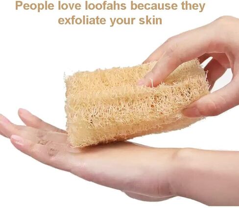 ليفة استحمام طبيعية من قطعتين لتنظيف الجسم، ليفة تقشير الوجه in Kuwait