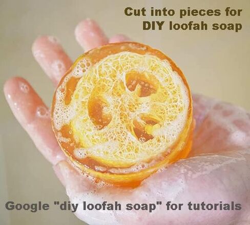 ليفة استحمام طبيعية من قطعتين لتنظيف الجسم، ليفة تقشير الوجه in Kuwait