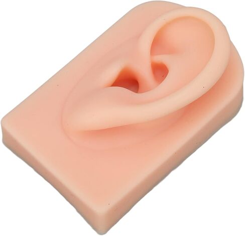 3D Silicone Nose and Mouth Model Face Silicone Model for Ear Nose Mouth,Silicone Model for Nose Earrings Display,Piercing Practice Tool,Simulation Artificial Human Model(Dark Skin Color) in Saudi Arabia