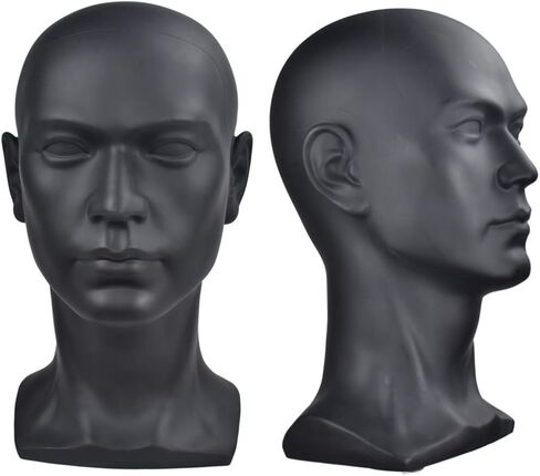 ErSiMan Professional Cosmetology Mannequin Head Manikin Head for Display Wigs Hair Glases Hat Headset Display Stand in Saudi Arabia