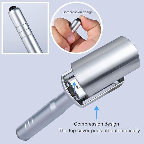 Safety Razor Men's Safety Razors Double-Edged Shaver 8 Speed Adjustable Sharpness With 10 Replaceable Blades Manual Shaving （Silver) in Kuwait