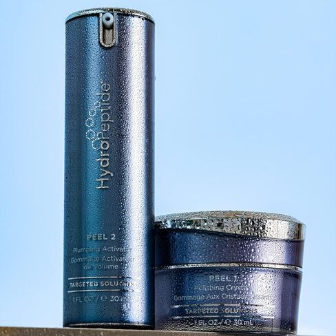 HydroPeptide Polish & Plump Face Peel Radiant Two-Step System, Boosts Firmness and Plumpness, 1 Set in Kuwait