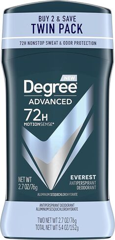 مضاد العرق سلسلة الأدرينالين من ديجري مين 2.7 oz Twin Pack in Kuwait