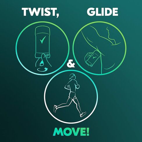 مضاد العرق سلسلة الأدرينالين من ديجري مين 2.7 oz Twin Pack in Kuwait