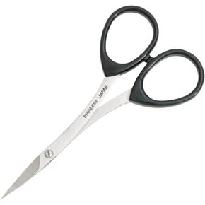 Cuticle Scissors Extra Fine Curved [ Made in Japan ] Professional Hande Made Manicure Nail Scissors for Men and Women in Kuwait