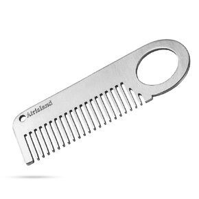 Stainless Steel Keychain Comb Small Pocket Comb Mini Anti-static Beard Mustache Comb 3.15 inches in Saudi Arabia
