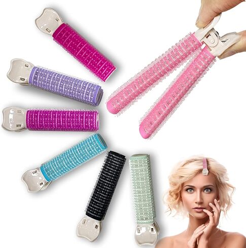 7PCS Volumizing Hair Clips for Styling, Colorful Velcro Hair clips for Volume, Hair Roots Clips for Women and Grils in Saudi Arabia
