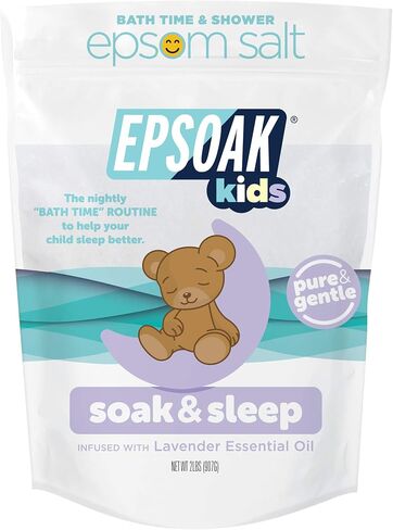 Epsoak Kids Lavender Soak & Sleep ملح إبسوم - كيس 2 رطل in Saudi Arabia