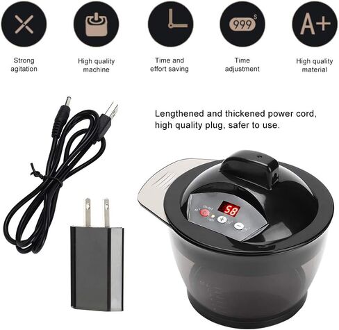 Electric Mixer, Electric Blender, Hair Coloring Dyeing Mixer Kit with Scales for Home Hair Salon in Saudi Arabia