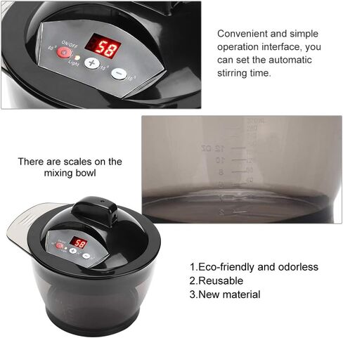 Electric Mixer, Electric Blender, Hair Coloring Dyeing Mixer Kit with Scales for Home Hair Salon in Saudi Arabia