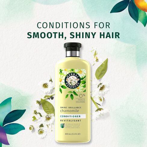 Herbal Essences Shine Collection Shampoo and Conditioner Bundle, with Chamomile, Color Safe, 29.2 Fl Oz in Saudi Arabia