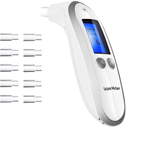 Ketonsis Breath Analyzer, Metron Breath Ketone Meter for Testing ketosis with 10 Mouthpieces in Saudi Arabia