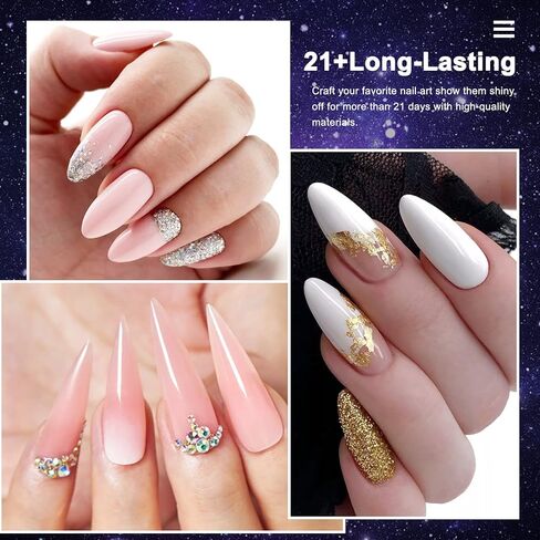 مجموعة مسحوق غمس الأظافر من مورفان - 18 لونًا، مجموعة بودرة غمس الأظافر اللامعة النقية مع مسحوق غمس الأظافر الكهربائي لآلة غمس الأظافر للمبتدئين، مجموعة DIY in Kuwait