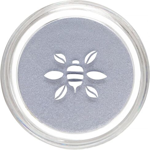 Honeybee Gardens PowderColors - Clean Mineral Eye Shadow - Cloud Nine (pale silvery blue shimmer) | Versatile, Portable, & Skin-Friendly, 2g in Saudi Arabia