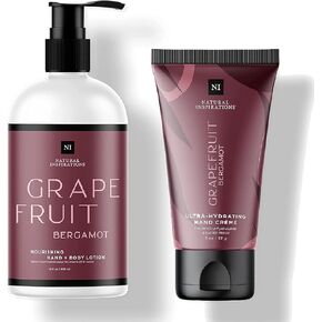 Natural Inspirations Hand & Body Lotion and Hand Crème Gift Set (Coconut Ambre Vanille)