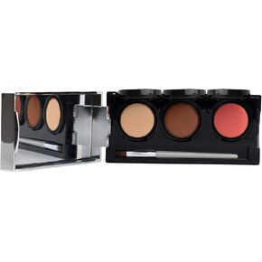 Dermaflage Tattoo Cover Up Bruise Full Coverage Concealer - Waterproof, Smudge & Sweat Proof Body Concealer Cream Palette Pro SFX - 3 Color Shades for Scars, Acne (Bronze) in Kuwait
