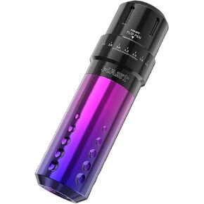 آلة قلم دوارة قابلة للقلب للوشم، محرك بدون قلب مخصص بطول ستة أشواط قابل للتغيير لجميع أنماط الوشم M829 (أرجواني متدرج) in Kuwait