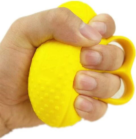 Finger Grip Ball, Stroke Hemiplegia Rehabilitation Training Equipment, Hand Finger Strength Massage Grip Ball (Hard) in Kuwait