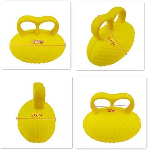 Finger Grip Ball, Stroke Hemiplegia Rehabilitation Training Equipment, Hand Finger Strength Massage Grip Ball (Hard) in Kuwait
