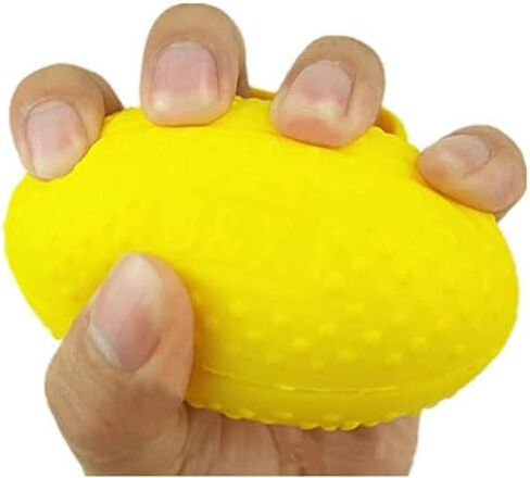 Finger Grip Ball, Stroke Hemiplegia Rehabilitation Training Equipment, Hand Finger Strength Massage Grip Ball (Hard) in Kuwait