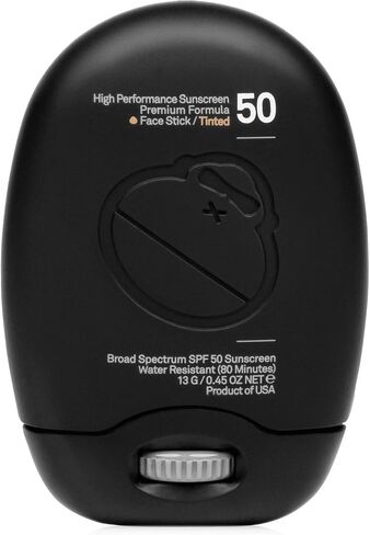 Sun Bum Signature SPF 50 Tinted Sunscreen Face Stick | Vegan and Hawaii 104 Reef Act Compliant (Octinoxate & Oxybenzone Free) Broad Spectrum UVA/UVB Sunscreen | .45 oz in Saudi Arabia