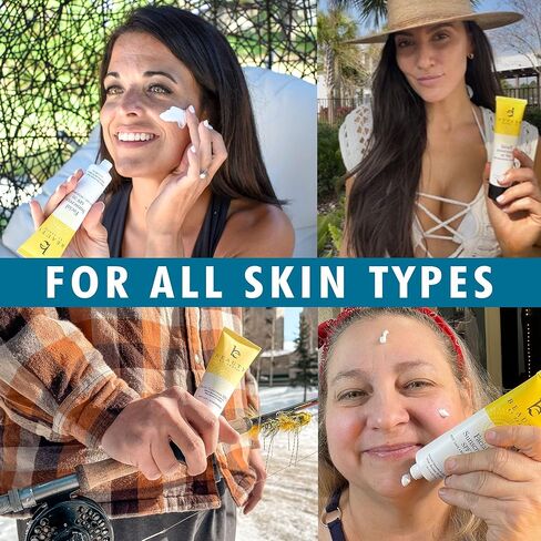 واقي من الشمس للوجه بعامل حماية من الشمس 20 - واقي من الشمس معدني للوجه، واقي من الشمس صديق للشعاب المرجانية بمكونات طبيعية وعضوية، واقي من الشمس قابل للتحلل البيولوجي، واقي من الشمس من أكسيد الزنك للاستخدام اليومي، واقي من الشمس للوجه بحجم مناسب للسفر in Kuwait