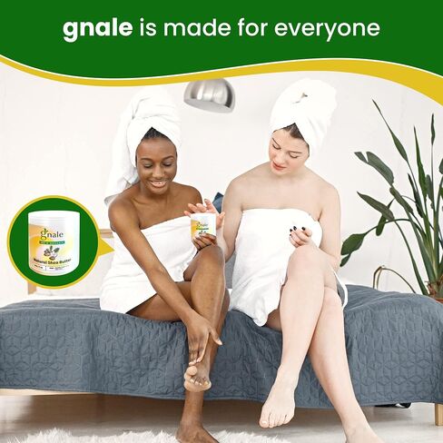 gnale Shea Butter Jar 500g(17oz), African Shea Butter Raw Organic. Body Butter Skin Moisturizer for Face Skin and Hair, Pure Raw Shea Butter for DIY Lotion, Oil, Cream, Soap in Saudi Arabia