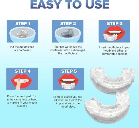 برايت جارد واقي الفم 2.0 قابل للتعديل للمساعدة على النوم الليلي in Kuwait