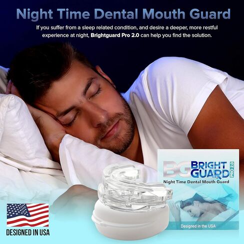 برايت جارد واقي الفم 2.0 قابل للتعديل للمساعدة على النوم الليلي in Kuwait