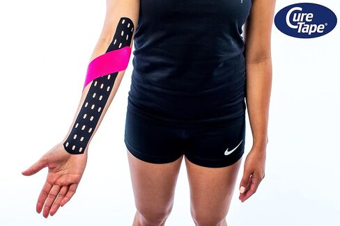 CureTape® Punch Beige | Perforated Kinesiology Tape | More Stretch & Ventilation| k Tape for Joint, Knee, Ankle & Shoulder Pain | Kinesiology Tape for Physical Therapy | Waterproof Medical Tape in Saudi Arabia