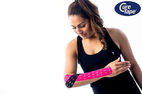 CureTape® Punch Beige | Perforated Kinesiology Tape | More Stretch & Ventilation| k Tape for Joint, Knee, Ankle & Shoulder Pain | Kinesiology Tape for Physical Therapy | Waterproof Medical Tape in Saudi Arabia