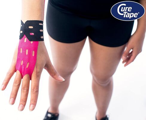 CureTape® Punch Beige | Perforated Kinesiology Tape | More Stretch & Ventilation| k Tape for Joint, Knee, Ankle & Shoulder Pain | Kinesiology Tape for Physical Therapy | Waterproof Medical Tape in Saudi Arabia