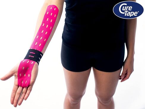 CureTape® Punch Beige | Perforated Kinesiology Tape | More Stretch & Ventilation| k Tape for Joint, Knee, Ankle & Shoulder Pain | Kinesiology Tape for Physical Therapy | Waterproof Medical Tape in Saudi Arabia