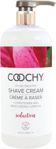 COOCHY Seduction Shave Cream .5 oz Honeysuckle/Citrus Foil - Display of 24 in Kuwait