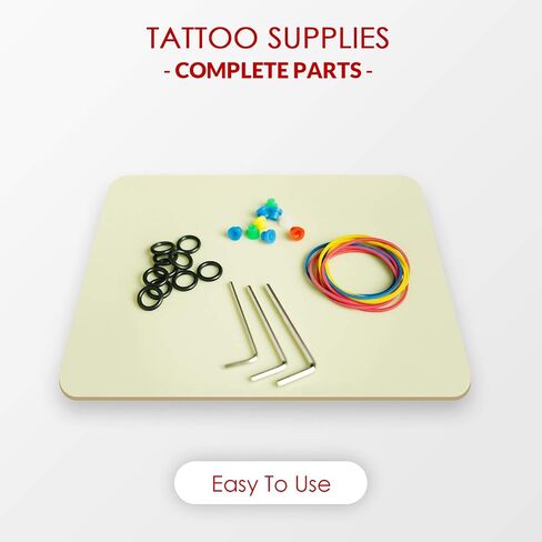 Wormhole Complete Tattoo Kit for Beginners Tattoo Power Supply Kit 8 Tattoo Inks 10 Tattoo Needles 2 Pro Tattoo Machine Kit Tattoo Gun Kit (TK015) in Saudi Arabia