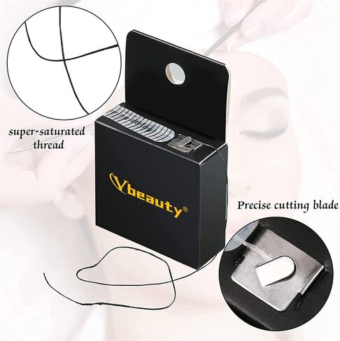 Permanent Eyebrow Makeup Tattoo Machine Kit with 15pcs Mixed Cartridges Needles for Shading Eyeliner Lip Microshading (Black) in Saudi Arabia