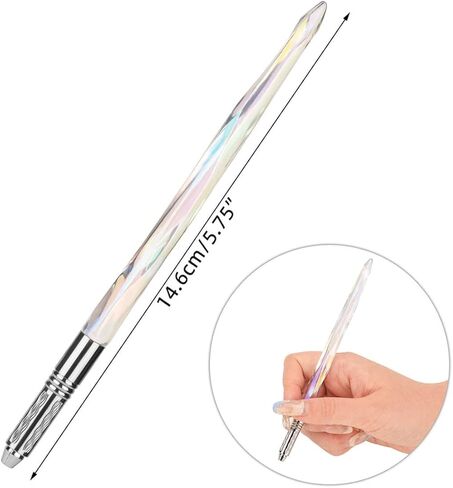 قطعتان من أقلام Microblading، أقلام الحواجب اليدوية Microblade Pen، قلم تحديد الحواجب اليدوي من الألومنيوم، قلم وشم الشفاه، مجموعة أقلام Microblading ذات الرأس المتقاطع للفنانين المبتدئين in Kuwait