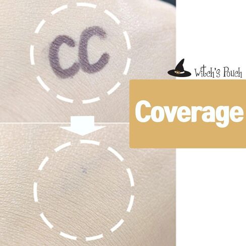 Witch's Pouch CC Cream with SPF50 for Maturre Skin Color Corrector CC Cream SPF50+ PA+++ 6in1 Korean Makeup in Saudi Arabia