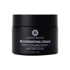 Aster Raine Rejuvenating Cream - Face Moisturizer Anti Aging for Women and Men with Vitamin C, Ceramide, Peptides - Night Cream for Eyes - Hydrating Facial Cream for Acne Prone Skin - 1.7oz in Saudi Arabia