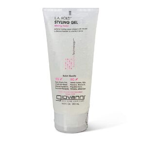GIOVANNI L.A. Hold Styling Gel, - Extreme Hold Hair Gel with Surface Enhancers, Lightweight, Lauryl & Laureth Sulfate Free 6.8 Fl Oz (Pack of 1)