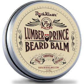 Premium Prince Beard Balms Variety Set Pack Bundle of 5X Full size Tins of Each of our Prime Beard Balms Kit Best Gift for Men Christmas, Fathers Day, Friday, Monday Deals for Men