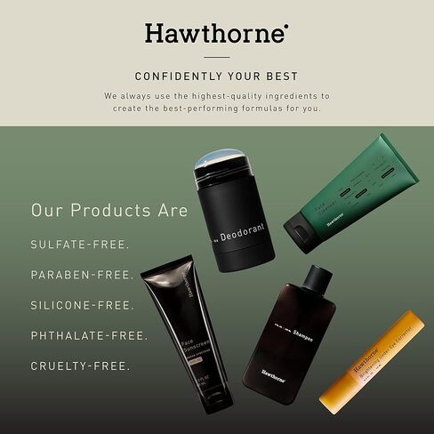 لوشن الوجه متوسط ​​الوزن للرجال من هوثورن | كريم مرطب للوجه للبشرة العادية والجافة | 4 أونصة سائلة in Kuwait