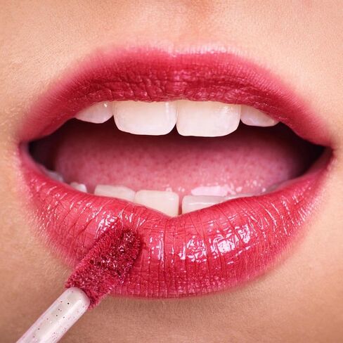 Tbestmax 100 Disposable Lip Brushes in Bottle, Lipstick Applicator, Lip Gloss Wands Pink in Saudi Arabia