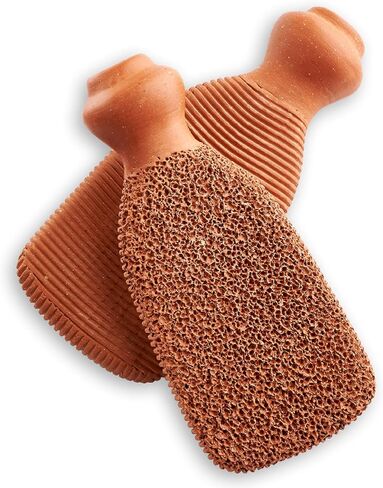 جلدن تري فرشاة تنظيف القدم تيراكوتا ذات وجهين (مجموعة من قطعتين) in Kuwait