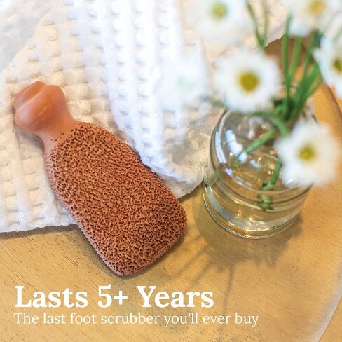 جلدن تري فرشاة تنظيف القدم تيراكوتا ذات وجهين (مجموعة من قطعتين) in Kuwait