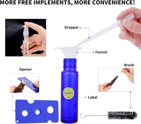 10ml Essential Oil Roller Bottle (24 Pack) in Kuwait